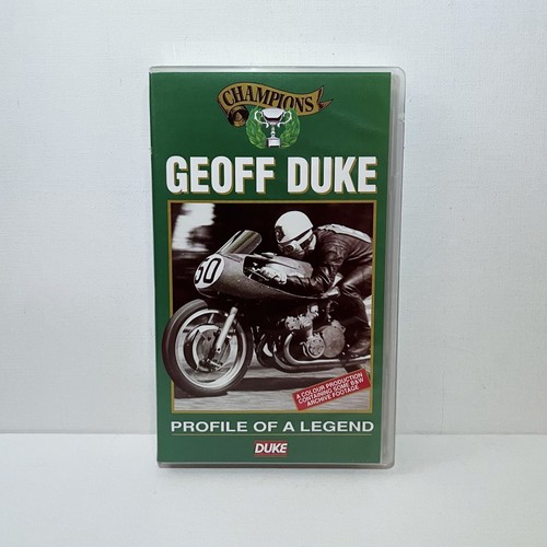 Geoff duke champions vhs - geoff,