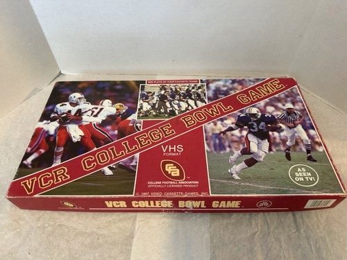 Football game vcr college - college, bowl