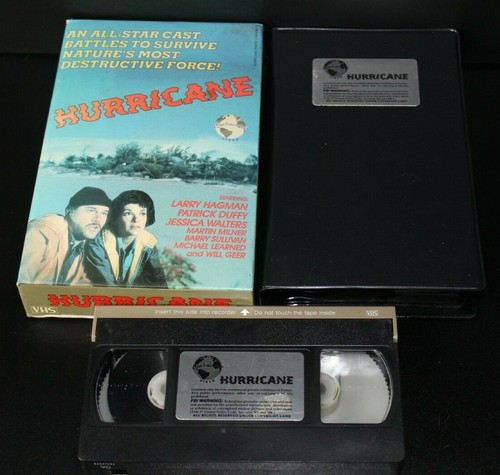 Hurricane vhs video - vhs, cassette