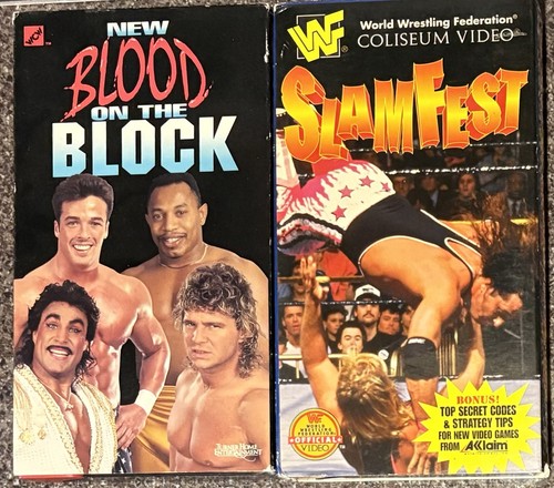 Vintage wwf slamfest wcw new - wwf,