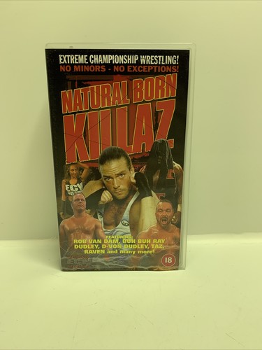 Ecw natural born killaz vhs - ecw,
