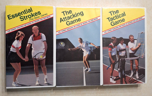 Tennis teaching methods vhs - tennis,