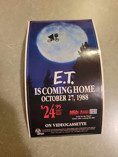 Coming home on - e.t., is