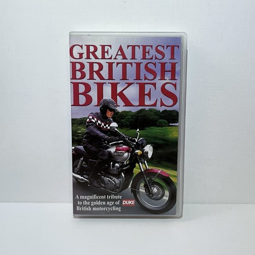 Greatest british bikes - british, vhs