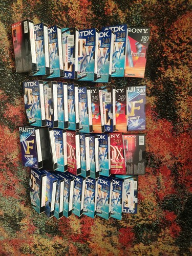 Vhs videotapes recordings - videotapes,