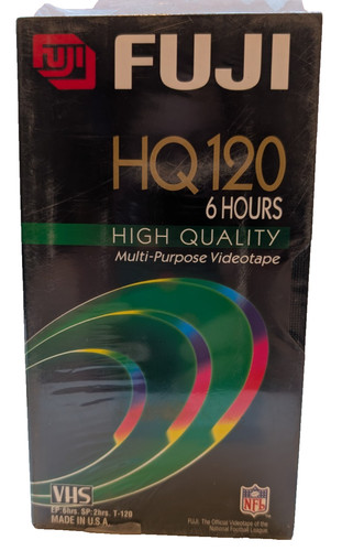 Vintage fuji vhs 120 - fuji,
