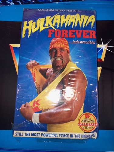Vhs wwf hulkamania forever - vhs,